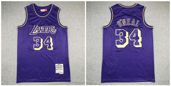 Lakers 34 Shaquille O'Neal Purple 1996-97 Hardwood Classics Jersey,We sell and wholesale Lakers 34 Shaquille O'Neal Purple 1996-97 Hardwood Classics Jersey on line form chian!